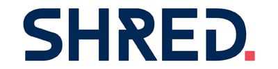 SHRED. Customer Support logo